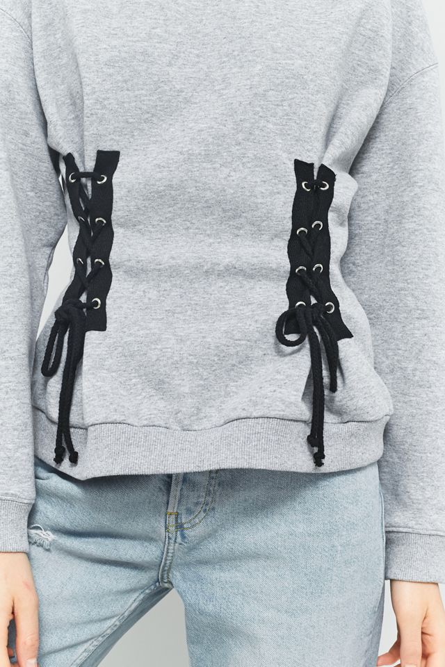 Urban Outfitters Double Corset Sweatshirt #2