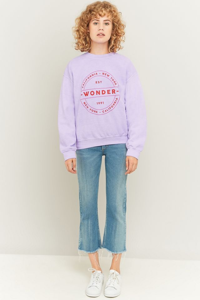 BDG - Sweat ras du cou Wonder violet #4