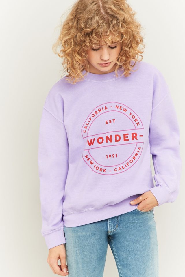 BDG - Sweat ras du cou Wonder violet #5