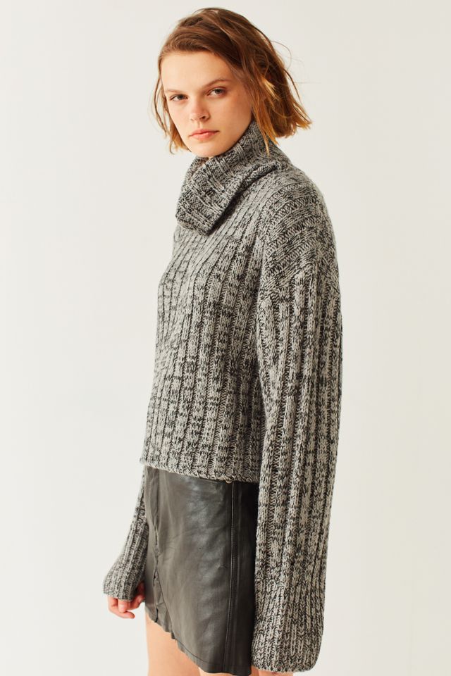 BDG Chunky Marled Turtleneck Jumper #4