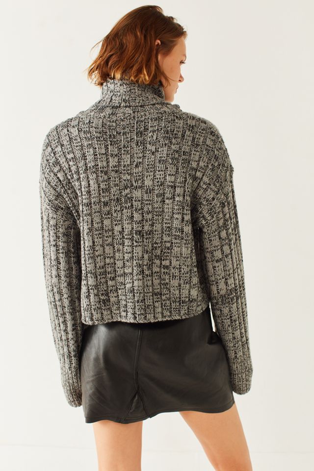 BDG Chunky Marled Turtleneck Jumper #5