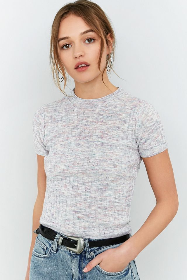 Urban Outfitters - T-shirt teinté par section en lin #4