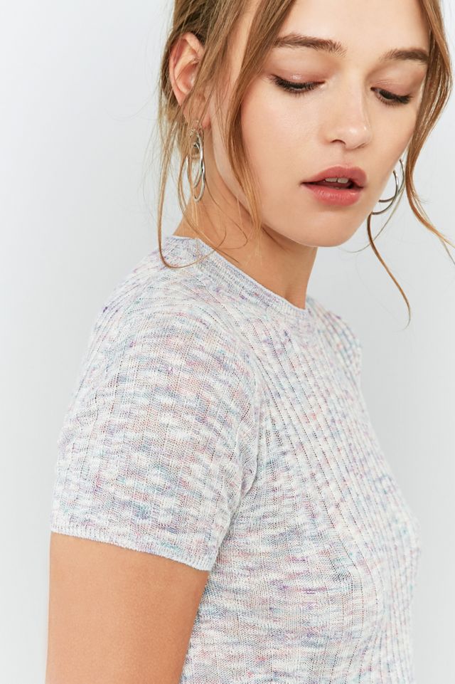 Urban Outfitters - T-shirt teinté par section en lin #5