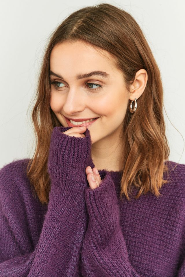 Urban Outfitters Knitted Batwing Jumper #5