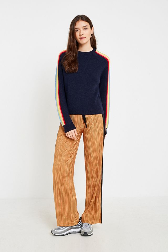 Urban Outfitters Striped Rainbow Jumper #2