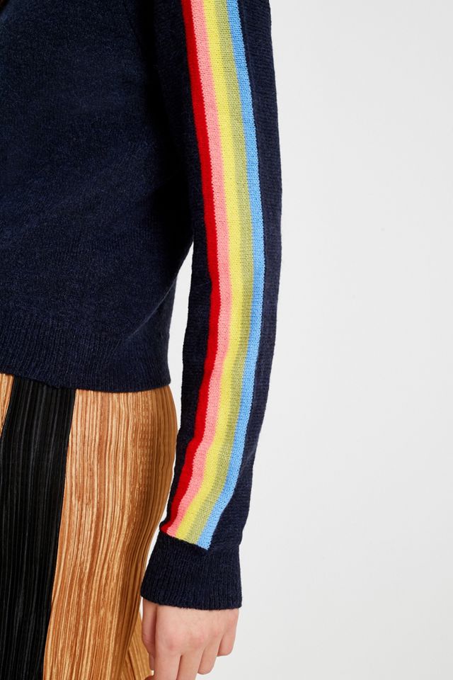 Urban Outfitters Striped Rainbow Jumper #4