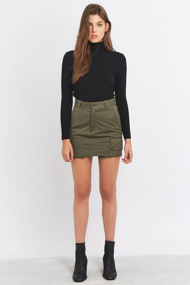 Urban Outfitters Wide Ribbed Turtleneck Top #4