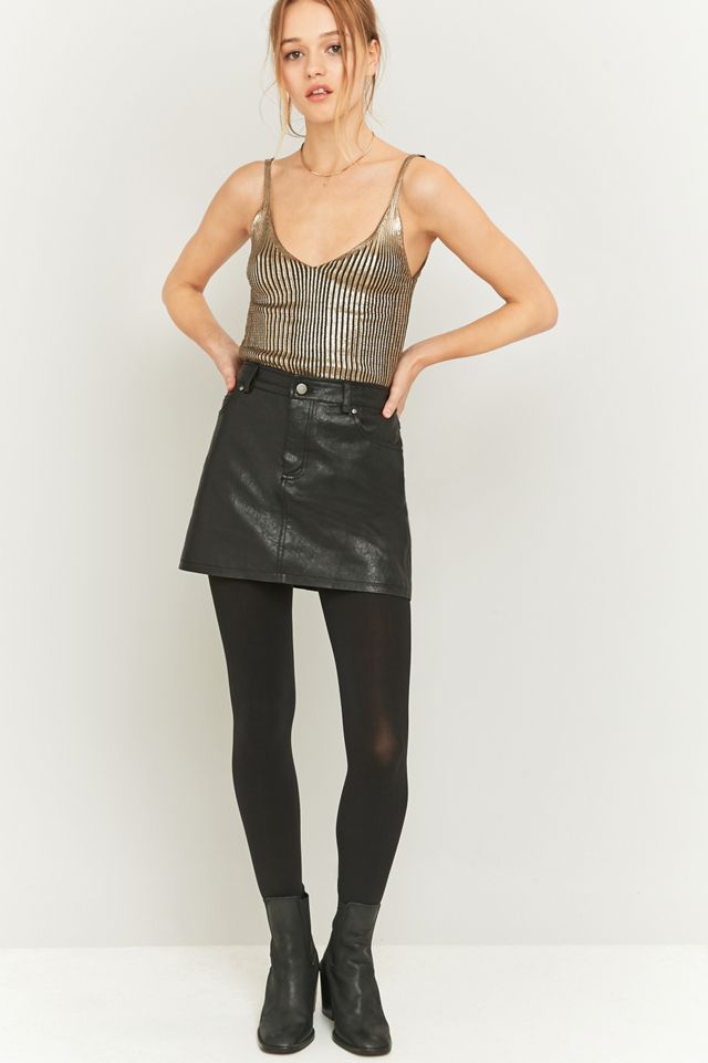 Urban Outfitters - Caraco côtelé métallisé #4