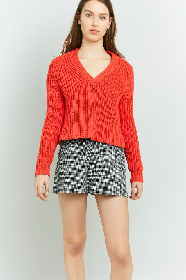 Urban Outfitters - Pull col v à grosses mailles #4