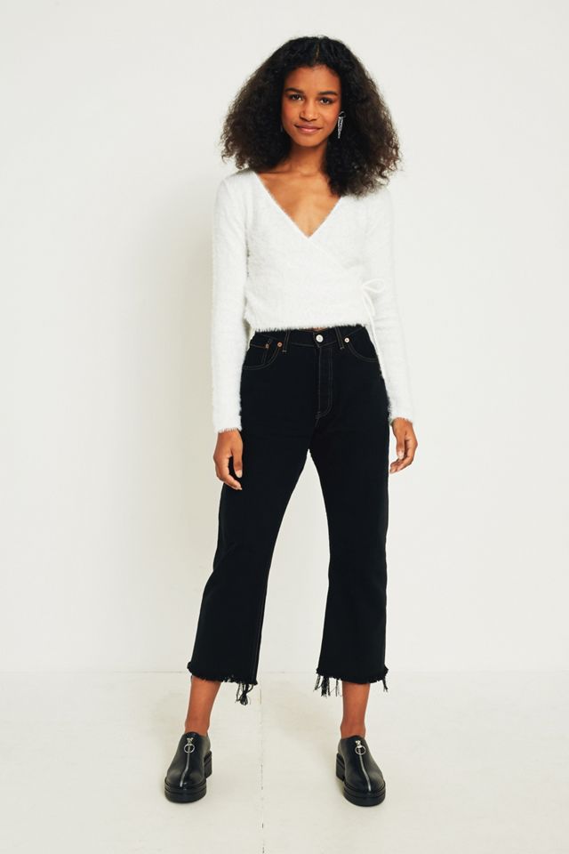 Urban Outfitters Fluffy Ballet Wrap Top #4