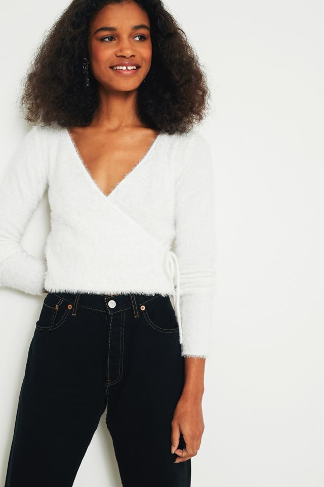 Urban Outfitters Fluffy Ballet Wrap Top #5