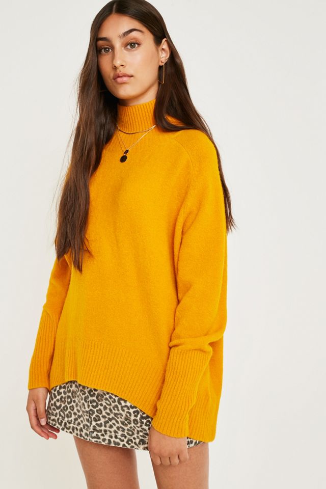 Urban Outfitters – Oversized-Pullover im Kokon-Stil mit Stehkragen #3