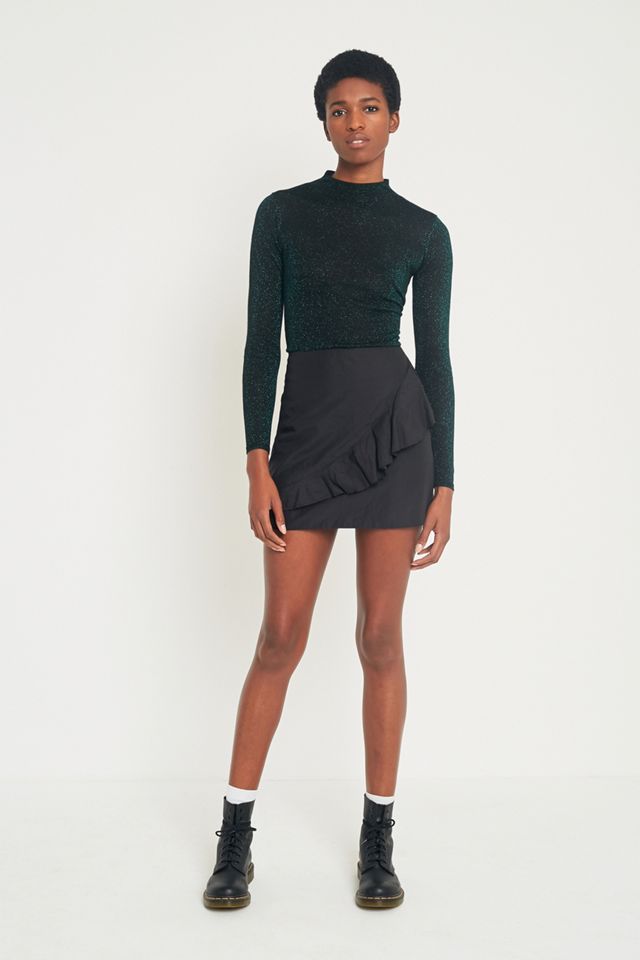 Sparkle & Fade Sparkle Mock Neck Top #4