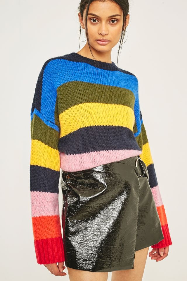 Urban outfitters outlet rainbow sweater