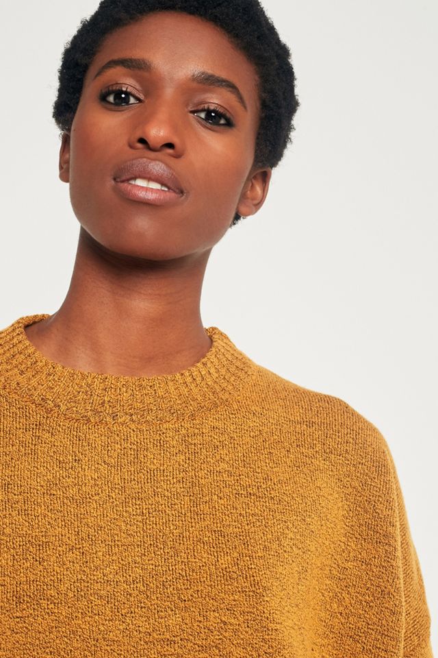 BDG Oversized Cocoon Yellow Jumper #2