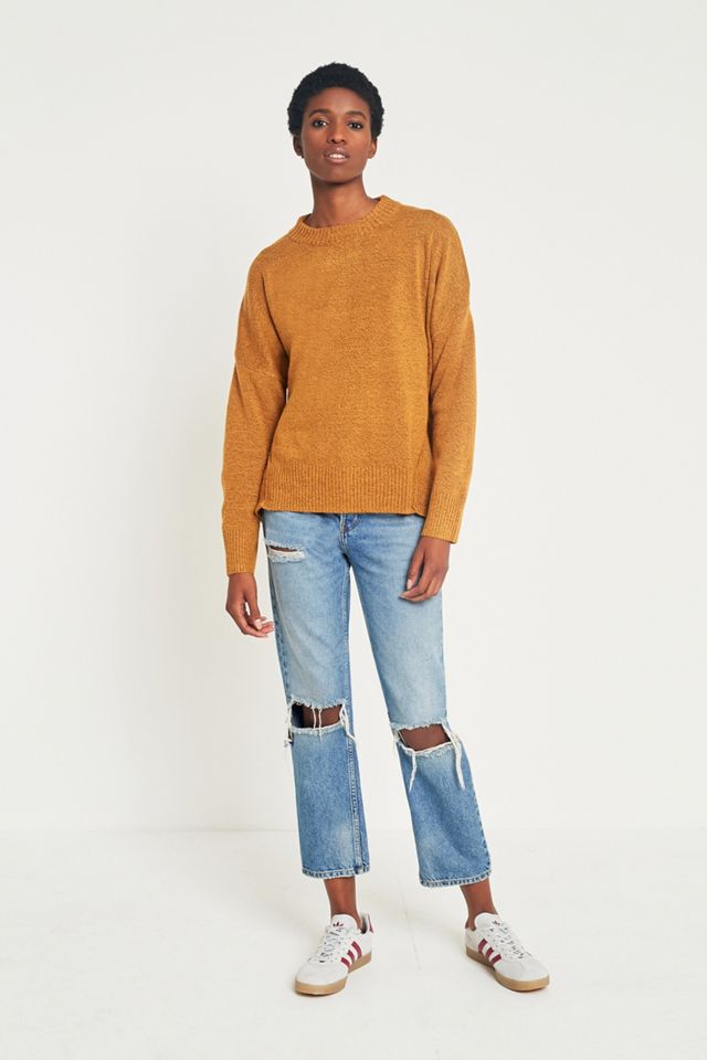 BDG Oversized Cocoon Yellow Jumper #3