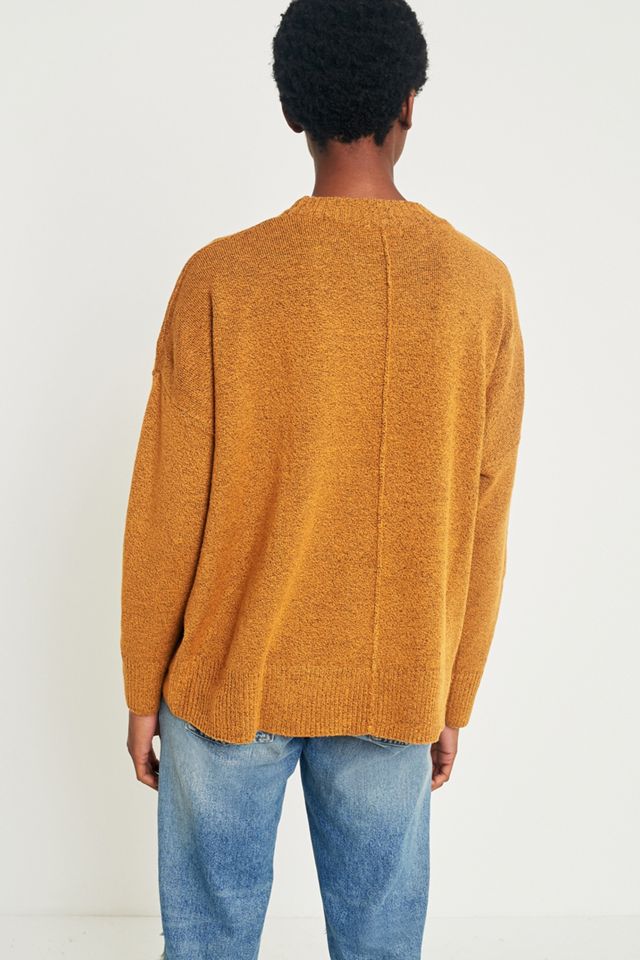 BDG Oversized Cocoon Yellow Jumper #4