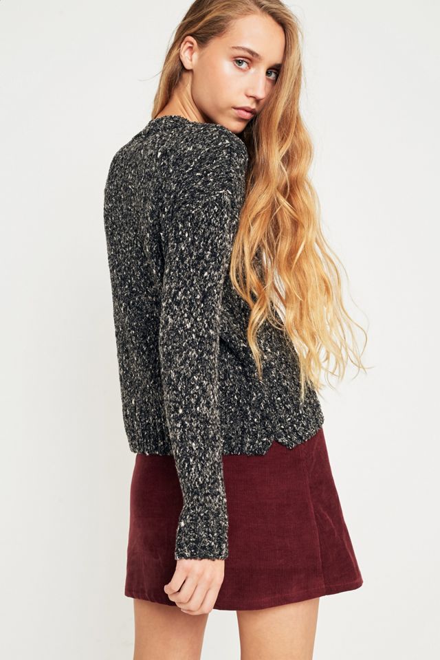 Pins & Needles Black Textured Cropped Jumper #2