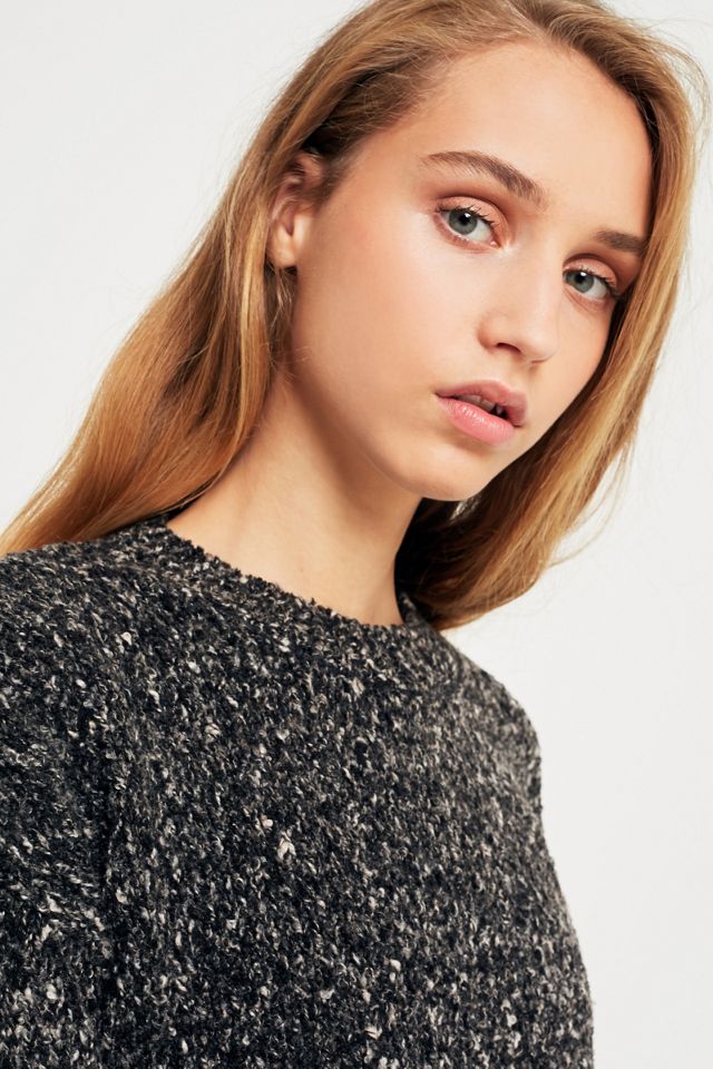 Pins & Needles Black Textured Cropped Jumper #3