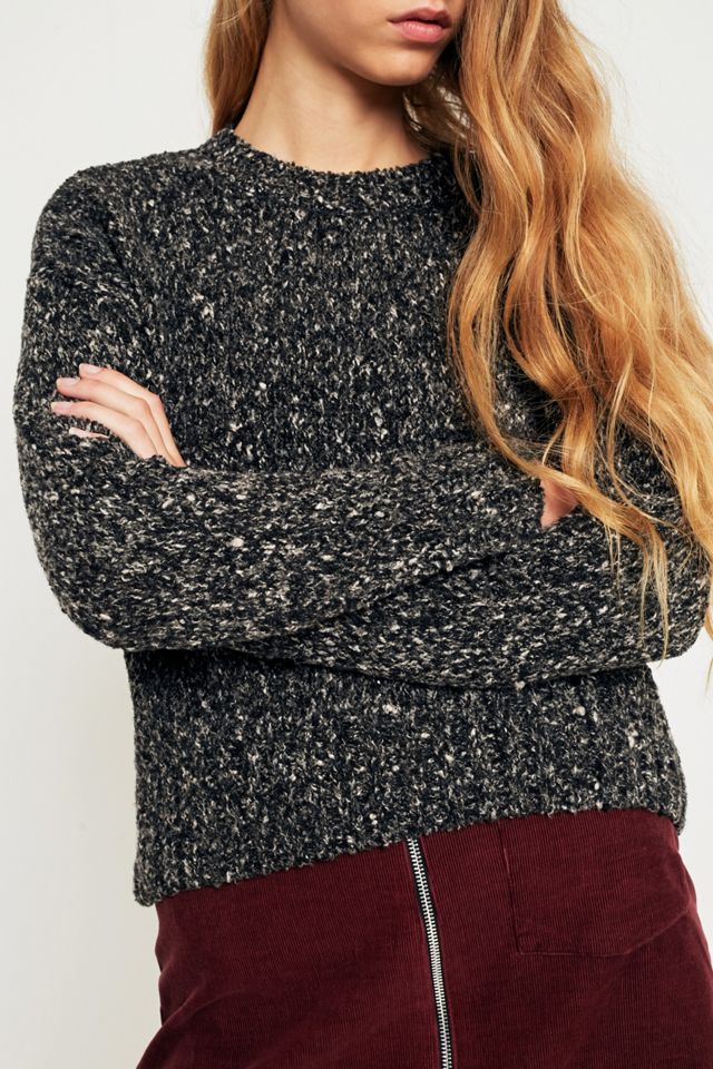 Pins & Needles Black Textured Cropped Jumper #5