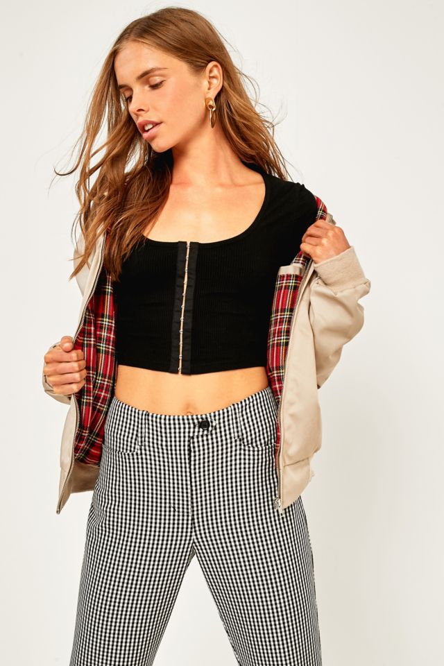 Urban Outfitters MELODY HOOK AND EYE CROP TOP Multiple / no