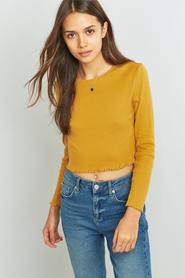 Camiseta de manga larga Urban Outfitters Lettuce Edge