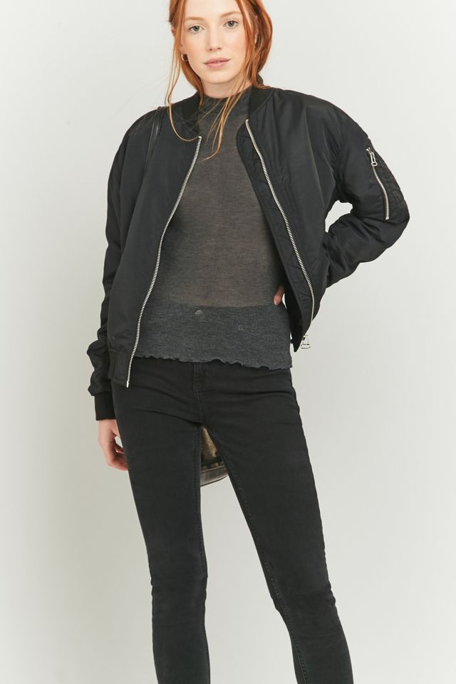 Pins & Needles Sheer Lettuce Edge Turtleneck Top #2
