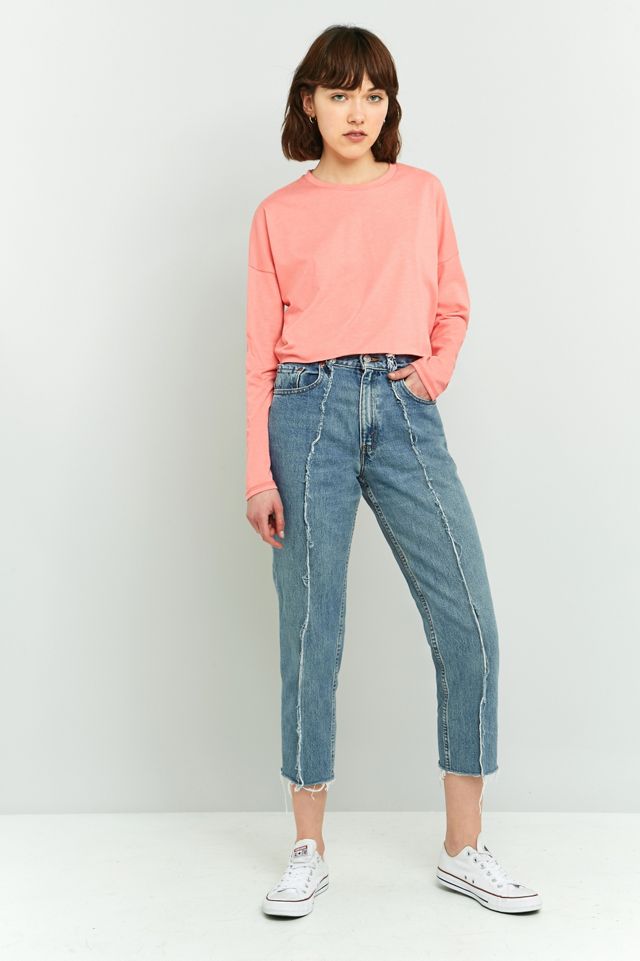 BDG Batwing Long Sleeve Cropped Top #1