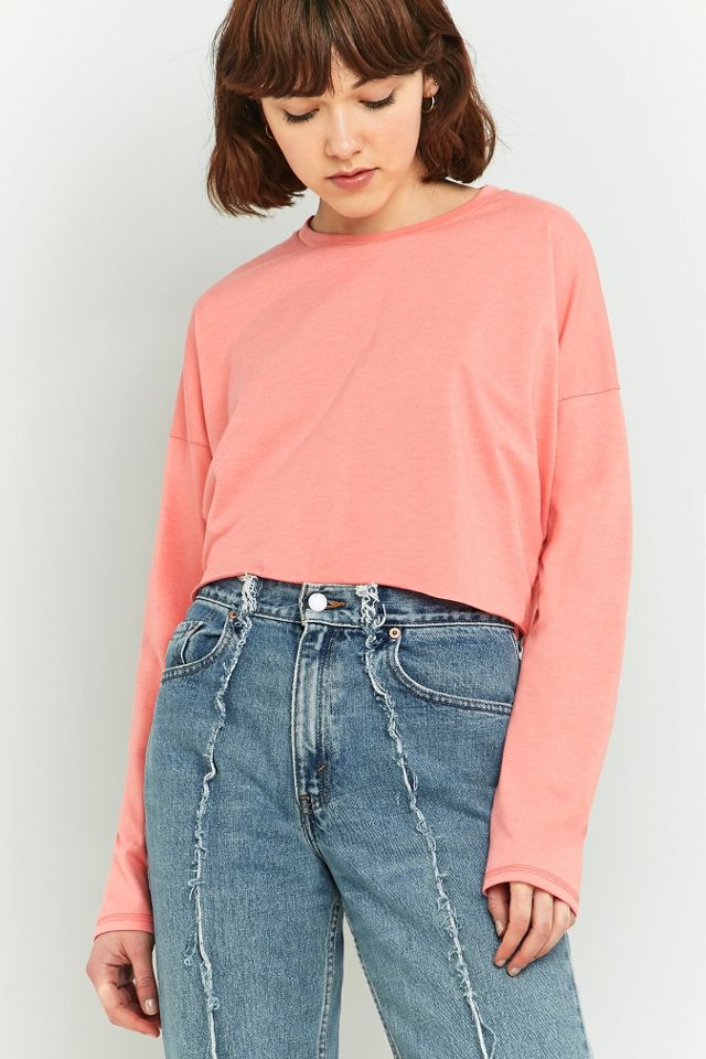 BDG Batwing Long Sleeve Cropped Top #2