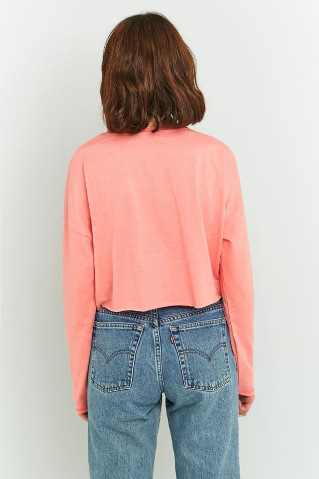 BDG Batwing Long Sleeve Cropped Top #3