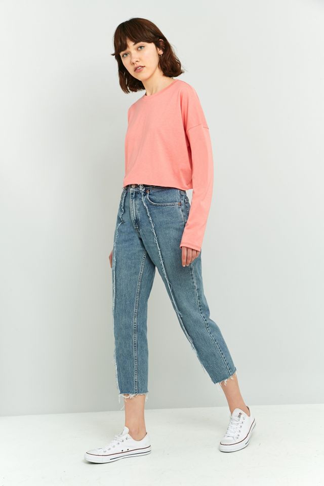 BDG Batwing Long Sleeve Cropped Top #4