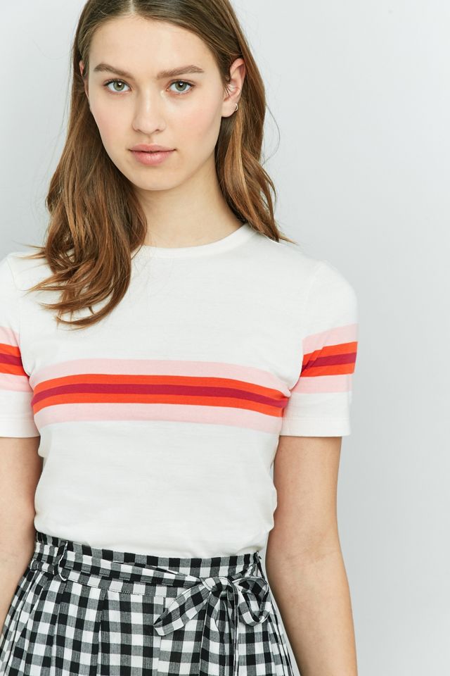 Urban Outfitters - T-shirt court rayé #1