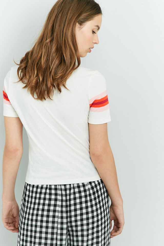 Urban Outfitters - T-shirt court rayé #3