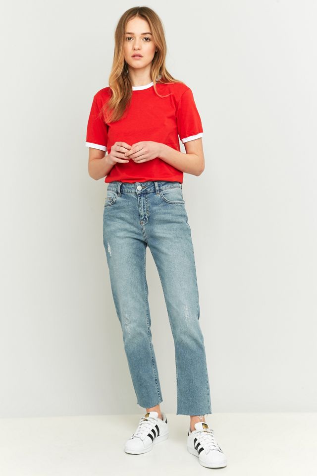 BDG Red Ringer T-shirt | Urban Outfitters UK