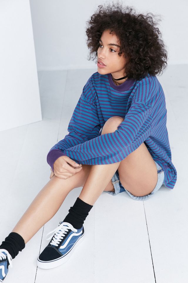 BDG Ferris Ringer Drop Shoulder T-Shirt | Urban Outfitters UK