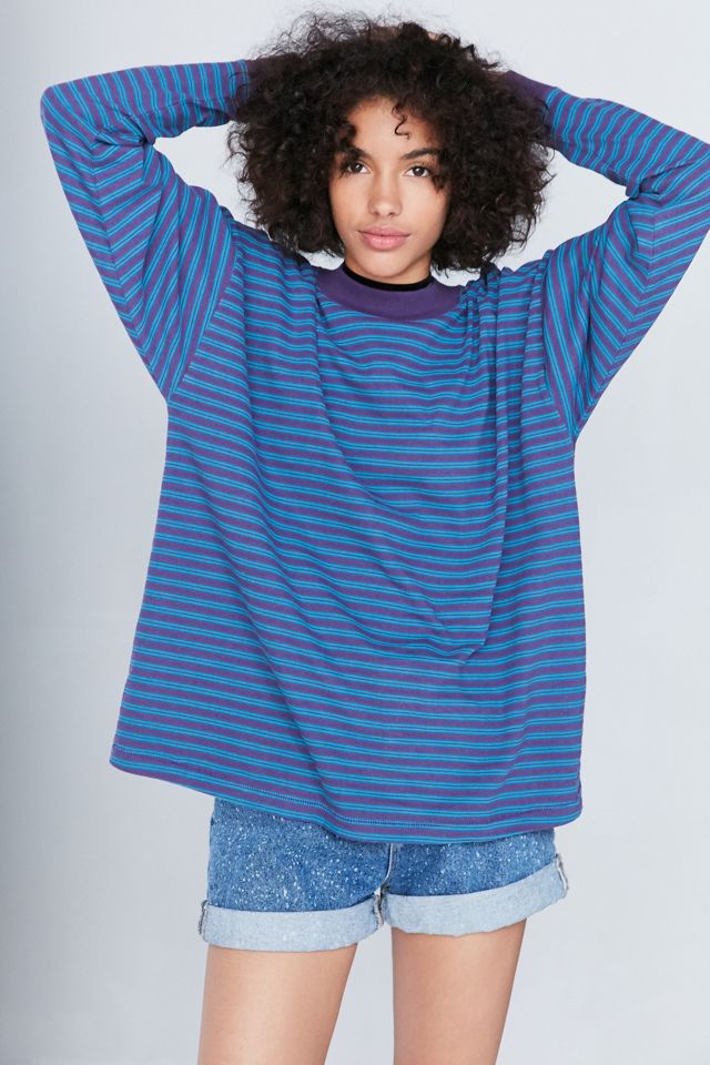 BDG Ferris Ringer Drop Shoulder T-Shirt | Urban Outfitters UK