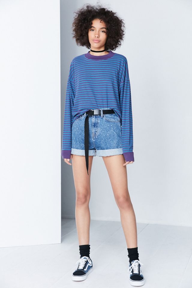 BDG Ferris Ringer Drop Shoulder T-Shirt | Urban Outfitters UK