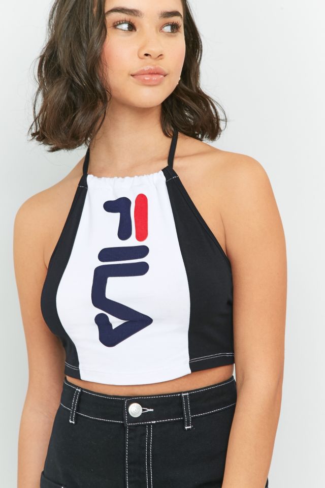 Fila shirt crop clearance top