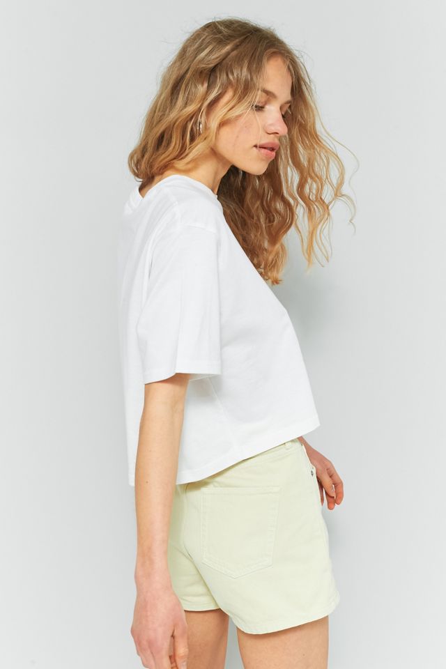 FILA Tracie Cropped White T-Shirt #3