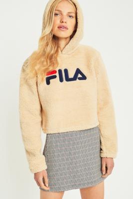 Fila toffee shop teddy hoodie