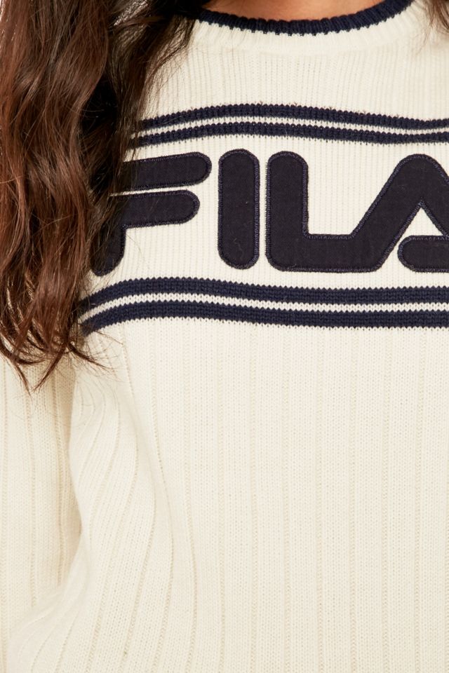 Cream fila hot sale jumper