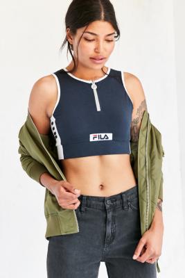 fila crop top urban outfitters