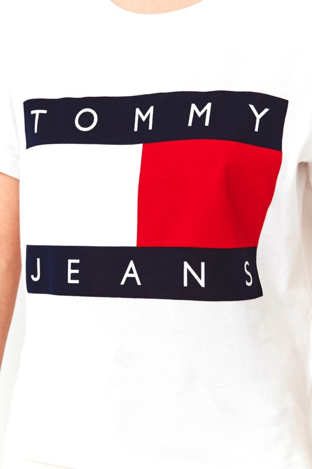 Tommy Hilfiger '90s White Logo T-Shirt #2