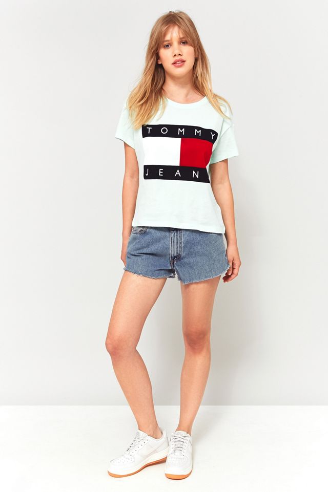 Tommy Jeans '90s Baby Blue Logo T-Shirt #1