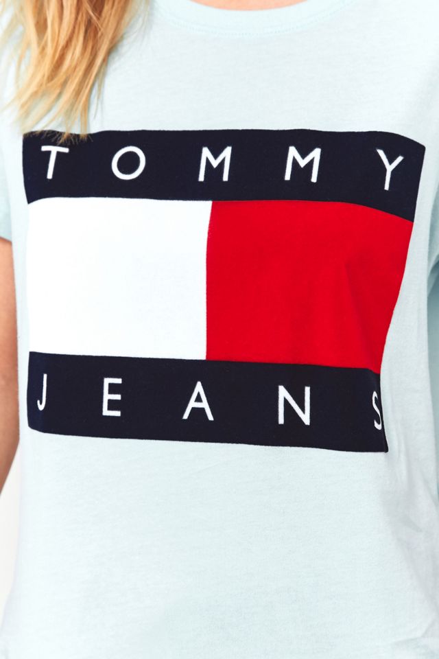 Tommy Jeans '90s Baby Blue Logo T-Shirt #2