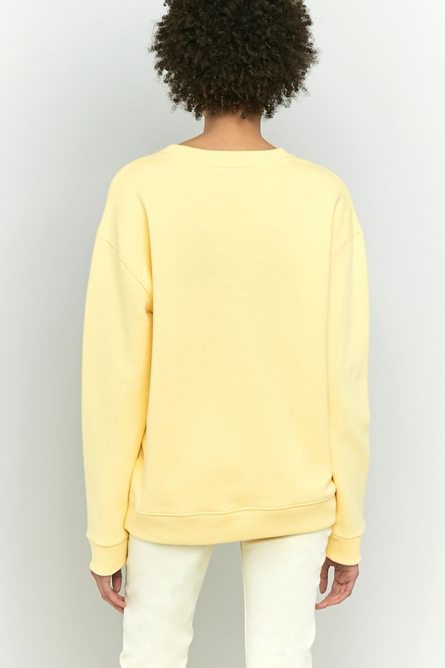 Tommy Jeans - Sweatshirt jaune à logo années 90 #3