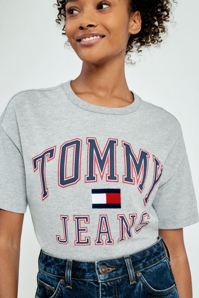 Tommy Jeans '90s T-Shirt Logo Grigio #3