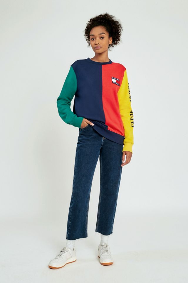 Tommy Jeans ‘90s Colour-Blocked Sweatshirt #1