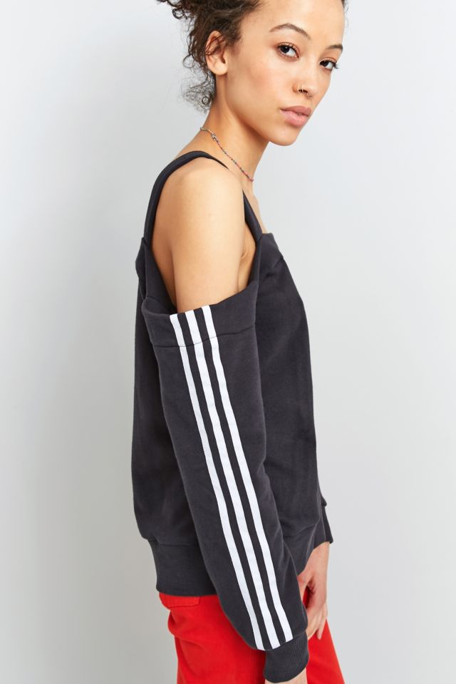 Cold shoulder hotsell adidas sweatshirt