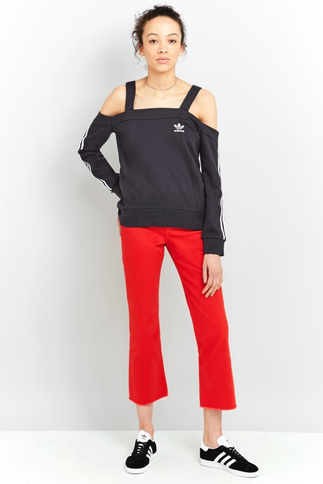 adidas Originals Cold Shoulder Sweatshirt